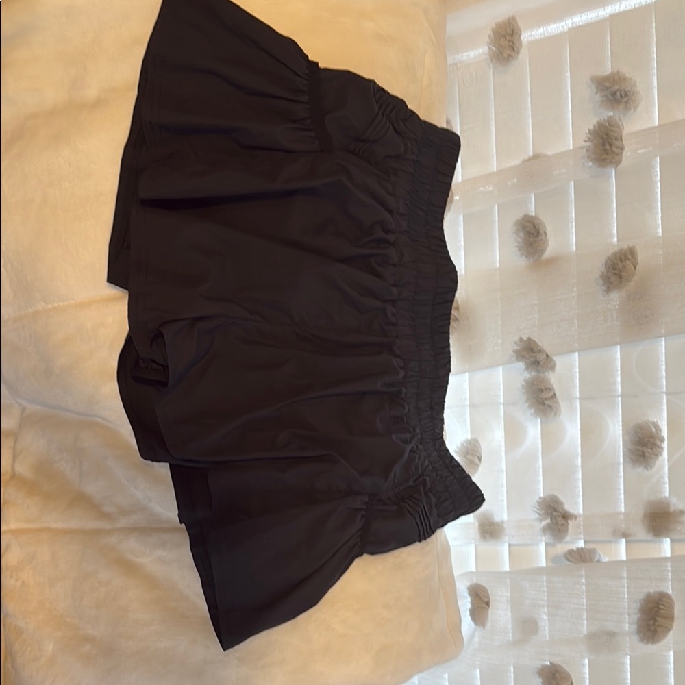 Free People Movement - black tennis /workout Short/skort side pockets- NWOT